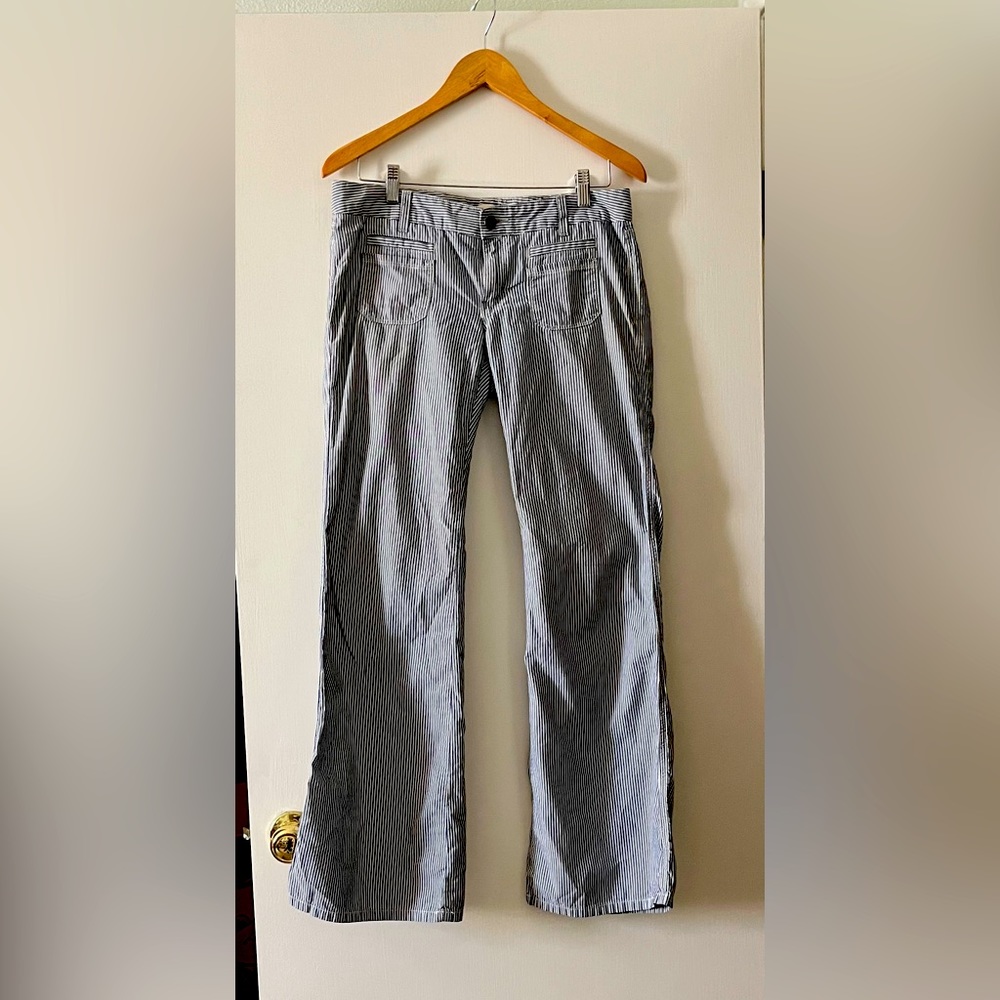 Gap striped pants.